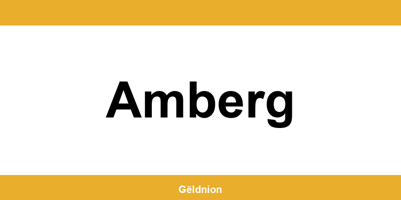 Western Union Filialen in Amberg am Hauptbahnhof