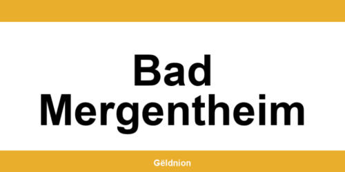 Western Union Filialen in Bad Mergentheim am Hauptbahnhof