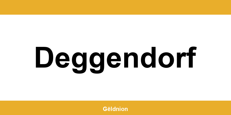 Western Union Filialen in Deggendorf am Hauptbahnhof