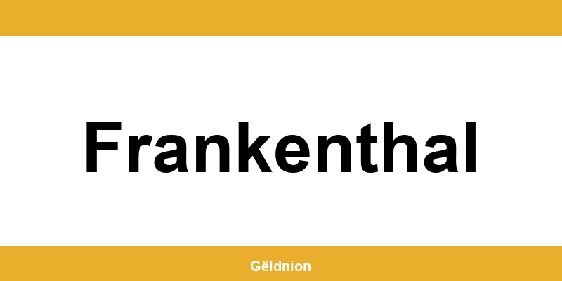 Western Union Filialen in Frankenthal am Hauptbahnhof