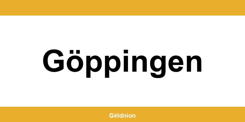 Western Union Filialen in Göppingen am Hauptbahnhof