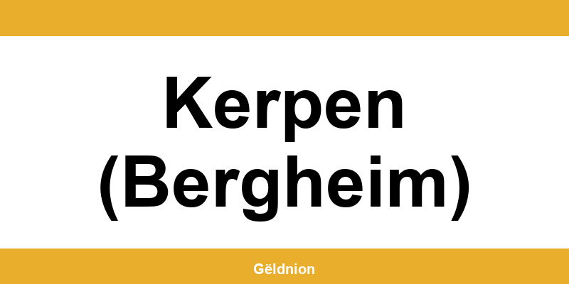 Western Union Filialen in Kerpen (Bergheim) am Hauptbahnhof