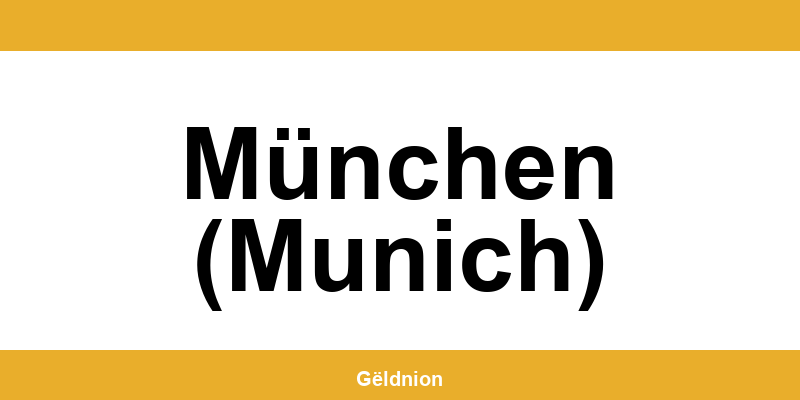 Western Union Filialen in München (Munich) am Hauptbahnhof