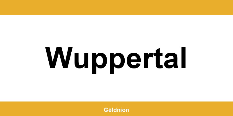 Western Union Filialen in Wuppertal am Hauptbahnhof