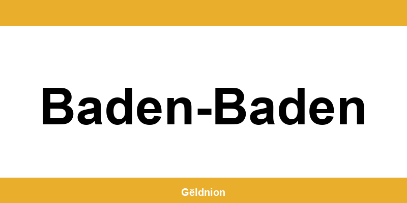 Western Union Filialen in Baden-Baden am Hauptbahnhof