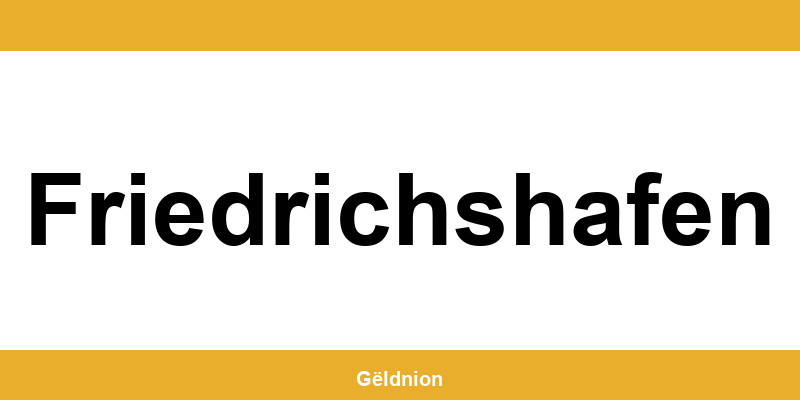 Western Union Filialen in Friedrichshafen am Hauptbahnhof