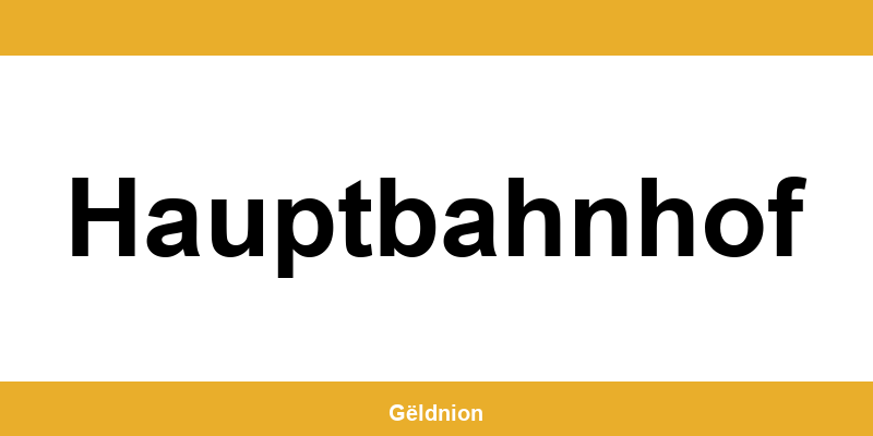 Western Union Filialen in Hauptbahnhof am Hauptbahnhof