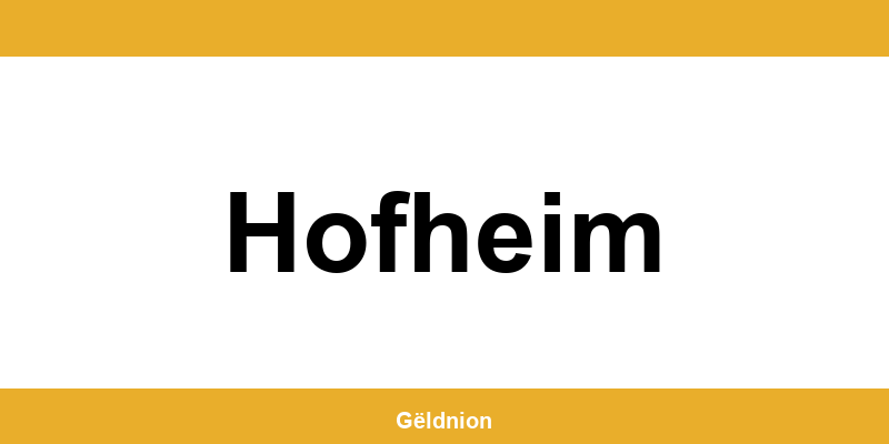 Western Union Filialen in Hofheim am Hauptbahnhof