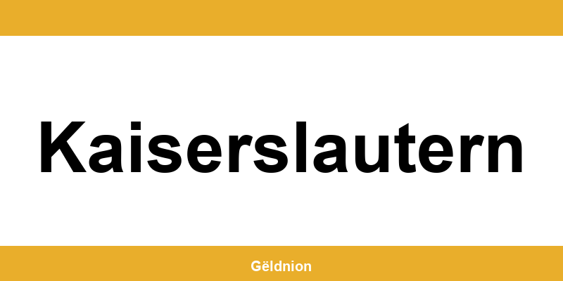 Western Union Filialen in Kaiserslautern am Hauptbahnhof