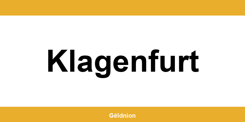 Western Union Filialen in Klagenfurt am Hauptbahnhof