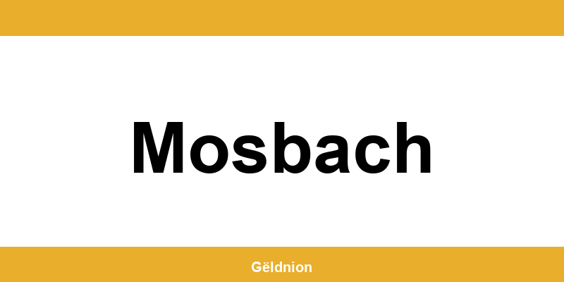 Western Union Filialen in Mosbach am Hauptbahnhof