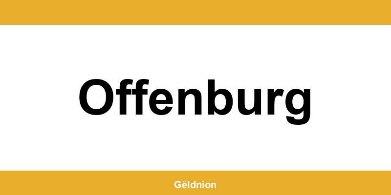 Western Union Filialen in Offenburg am Hauptbahnhof