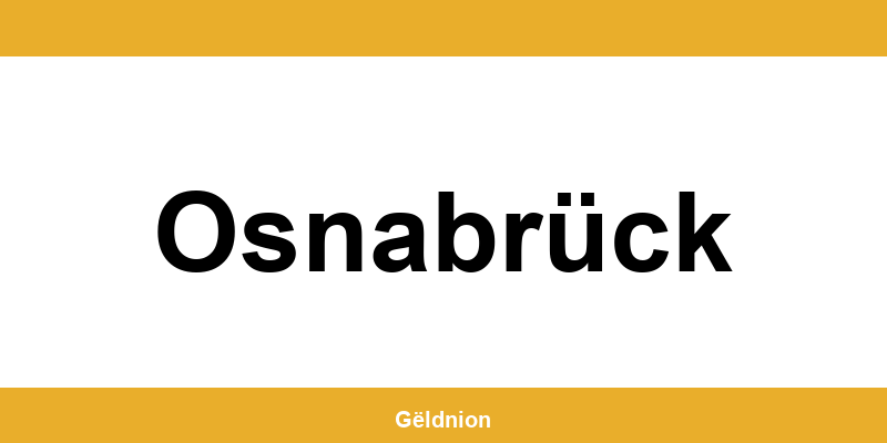 Western Union Filialen in Osnabrück am Hauptbahnhof