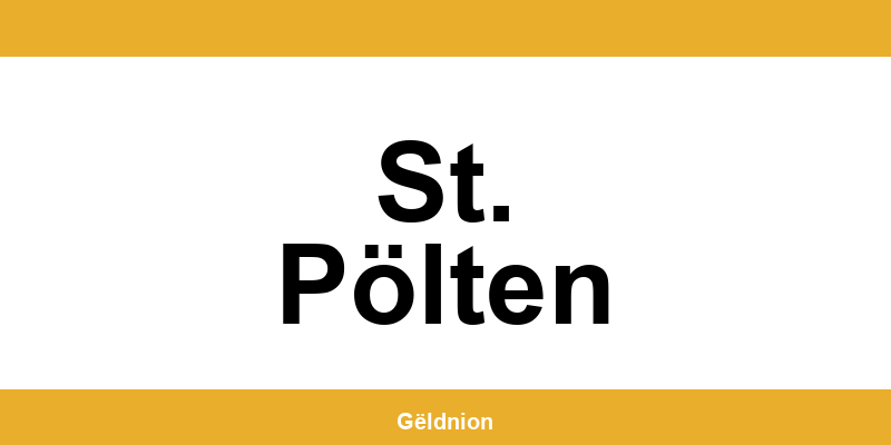 Western Union Filialen in St. Pölten am Hauptbahnhof