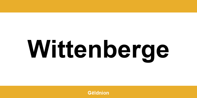 Western Union Filialen in Wittenberge am Hauptbahnhof