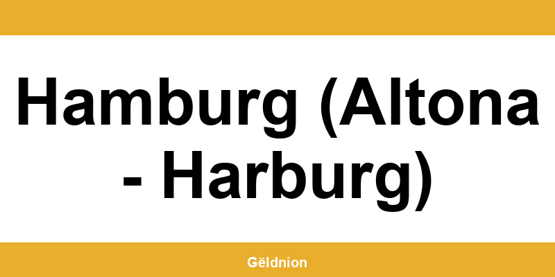 Western Union Filialen in Hamburg (Altona - Harburg) am Hauptbahnhof